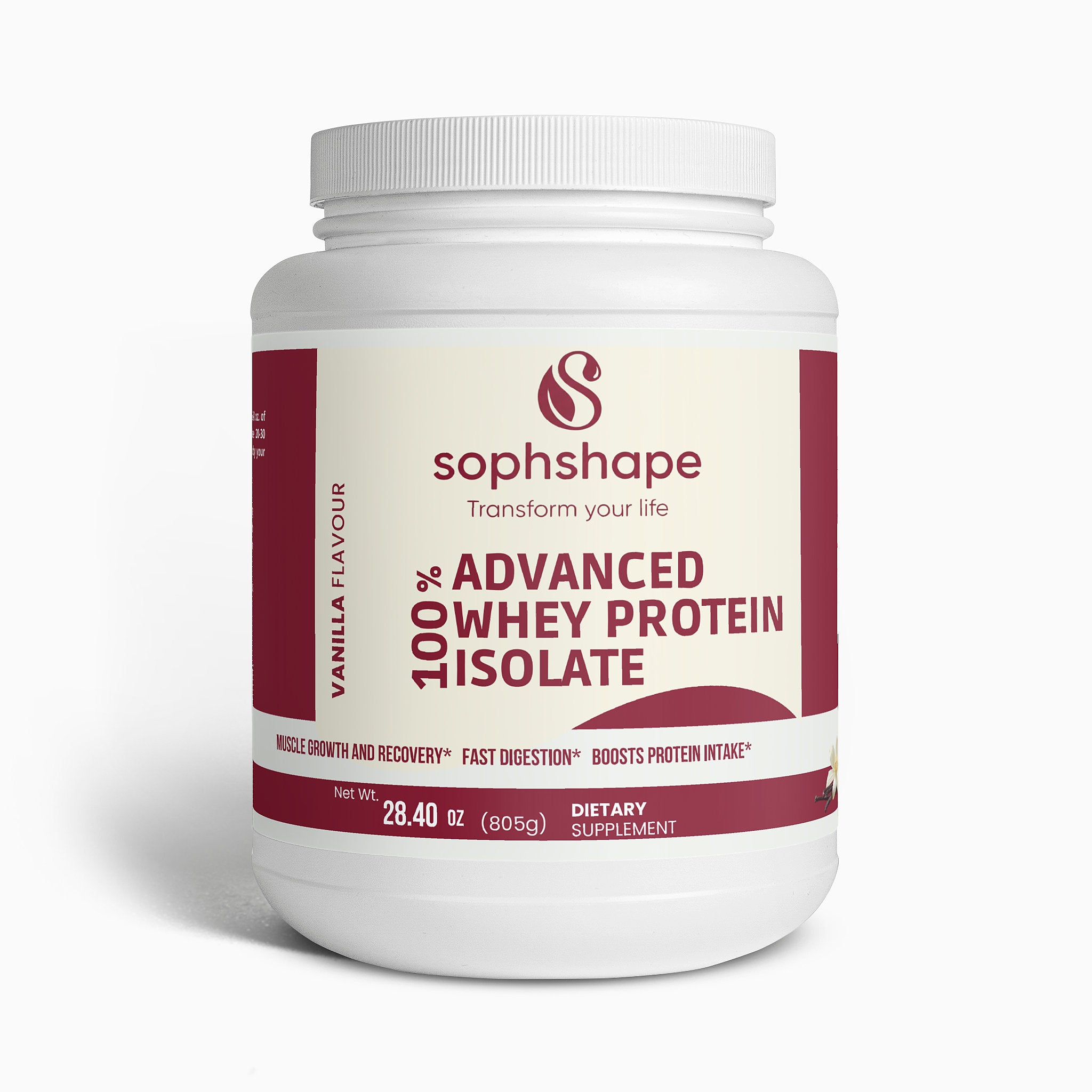 Advanced 100% Whey Protein Isolate (Vanilla)