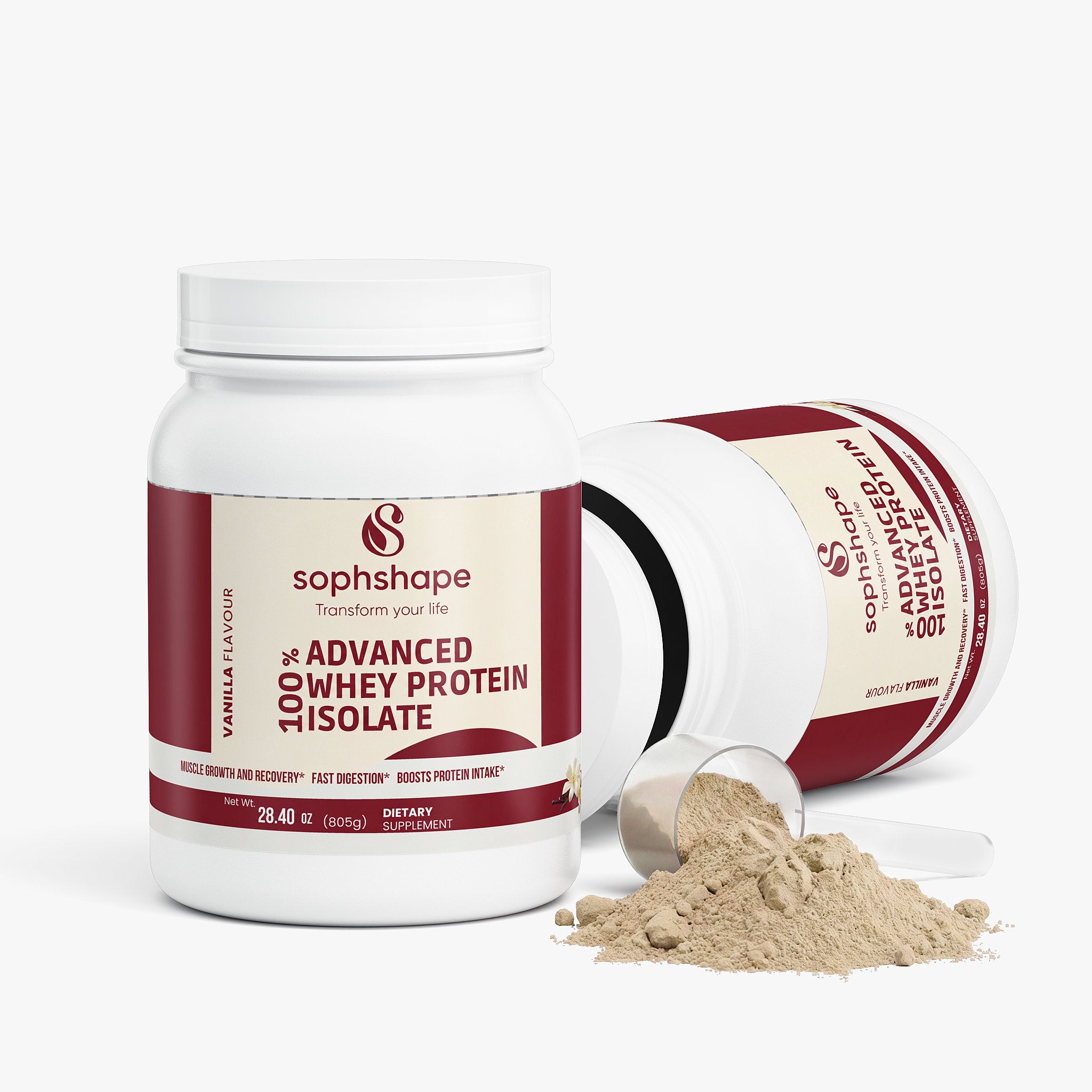 Advanced 100% Whey Protein Isolate (Vanilla)