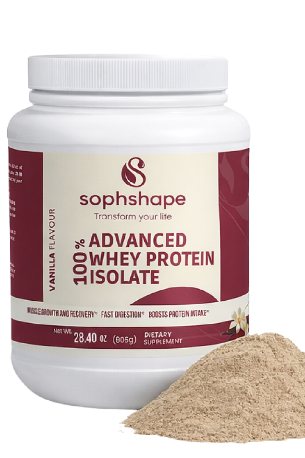 Advanced 100% Whey Protein Isolate (Vanilla)