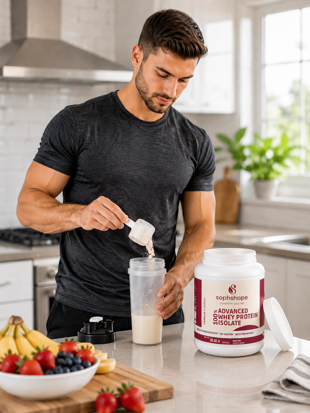 Advanced 100% Whey Protein Isolate (Vanilla)